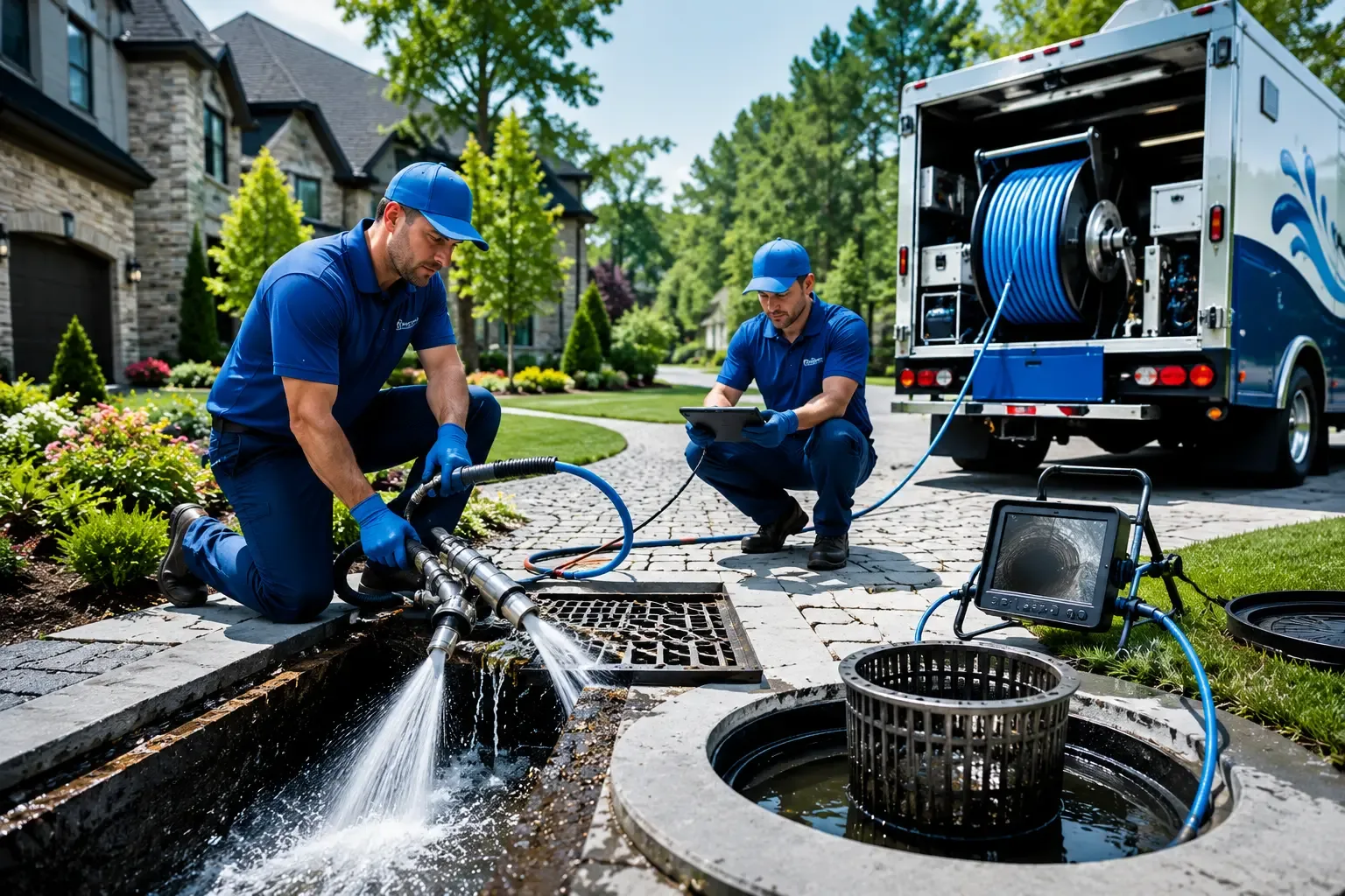 Local outdoor drain cleaning professionals in New Canton, VA