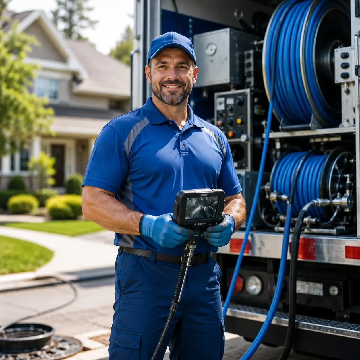 Local outdoor drain cleaning specialists in New Canton, VA